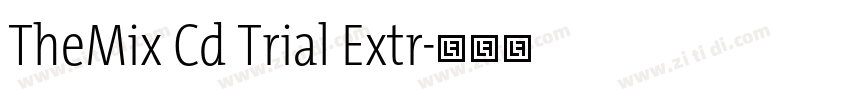 TheMix Cd Trial Extr字体转换